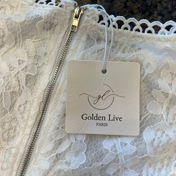 NWT Victorian All Lace Blouse Top Size Small - Picture 13 of 13